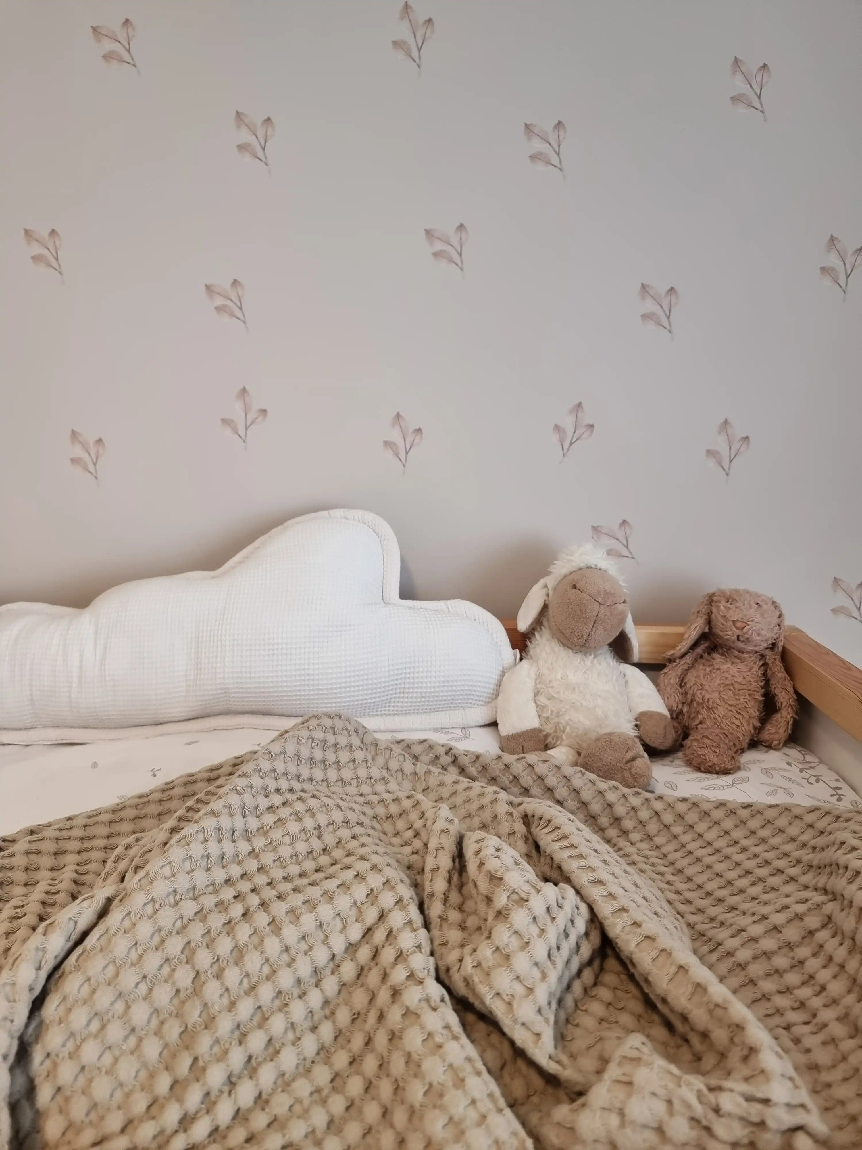 חדר ילדים שטיח גוון פודרה